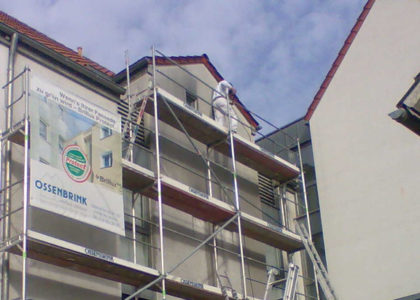 Imbiss Heinermann, Herzebrock - Fassadengestaltung Fassadensanierung